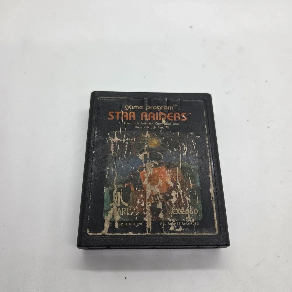 Star Raiders‎ Atari 2600 CX2660 Vintage 1982 Game Cartridge Tested Works